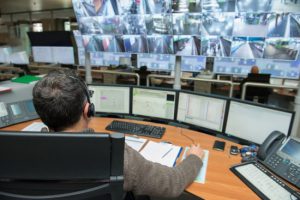 Multiviewer im Einsatz in einer Leitzentrale