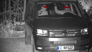 Fahrergesichts- und Kennzeichenerkennung bei Nacht mit VPFLR